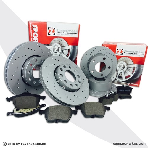 Zimmermann bremsen kit - kit, sport