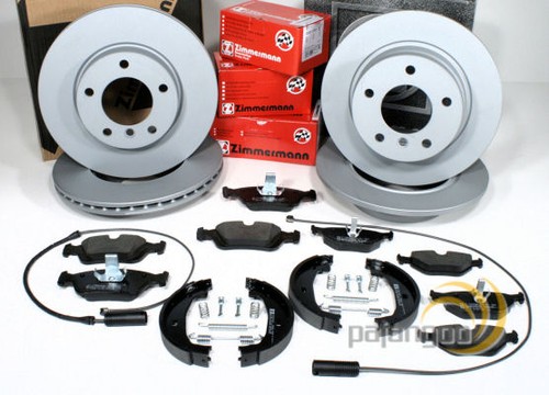 Zimmermann bremsen set 296 - bremsen,