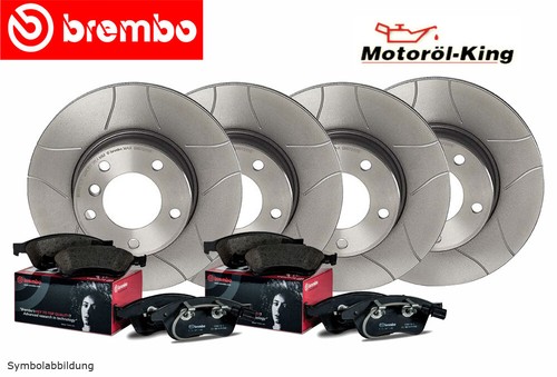Brembo bremsenset geschlitzt - bremsenset,